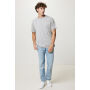 IQONIQ Kakadu relaxed gerecycled katoen t-shirt, heather grey (XXS)