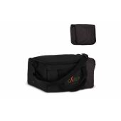 R-PET 600D opvouwbare tas voor onder de stoel 20L - Zwart