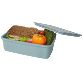 Dovi 800 ml gerecyclede kunststof lunchbox - Mintgroen