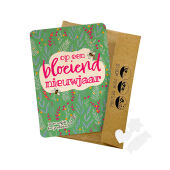 A5 kaart in kraft envelop