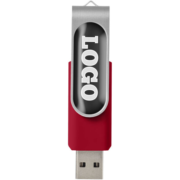 Rotate USB 3.0 met doming - Rood - 32GB