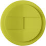 Americano® Eco 350 ml gerecyclede beker met spill-proof deksel - Lime/Wit