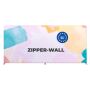 Zipper Wall Straight Basic 400 x 230 cm met Print
