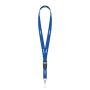 Afneembare polyester lanyard in Pantone-kleur met zeefdruk en J-haak Afneembare polyester lanyard in Pantone-kleur met zeefdruk en J-haak