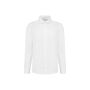 Herenoverhemd in popeline met lange mouwen white 3XL Herenoverhemd in popeline met lange mouwen white 3XL