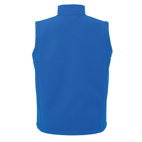 Gerecycleerde heren softshell-bodywarmer Royal S Gerecycleerde heren softshell-bodywarmer Royal S