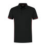Santino Poloshirt Carsen Black / Red 5XL