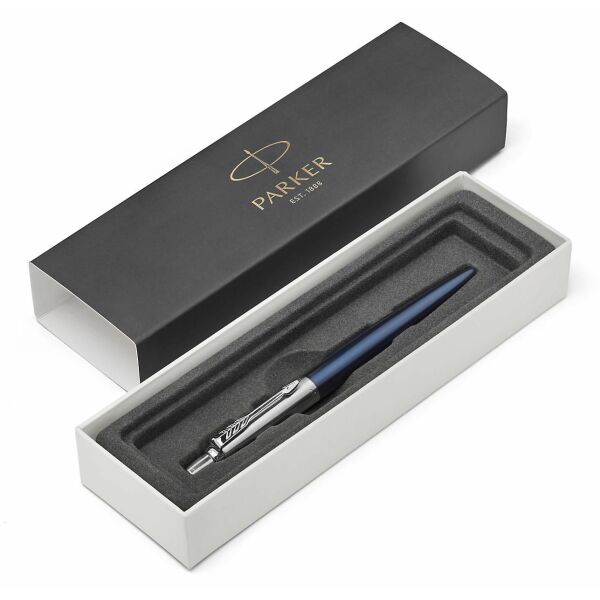 Parker Jotter Core ballpen | Stainless steel - royal blue Parker Jotter Core ballpen | Stainless steel - royal blue