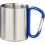 Alps 200 ml geïsoleerde beker met karabijnhaak - Blauw
