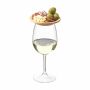 Wooosh Piccolo Bamboo Wine Glass Topper - houtbruin