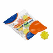 Vruchtengummies in veel standaard vormen, Transparant, Zon Vruchtengummies in veel standaard vormen, Transparant, Zon
