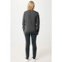 IQONIQ Zion gerecycled katoen sweater, antraciet (L)