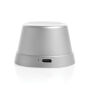 Nivio RCS gerecycled aluminum magnetische 5W Speaker, zilver