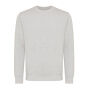 IQONIQ Etosha lichtgewicht gerecycled katoen sweater, light heather grey (S)