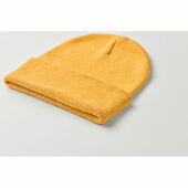 BEANIX - Gebreide muts met boord - Geel