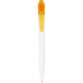 Transparant oranje/Wit