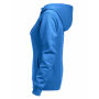 Printer Overhead Lady full zip hoody Oceanblue 3XL