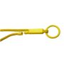 Tubyard lanyard met gerecycleerde plastic buis - Zon oranje