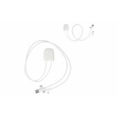 4034 - Xoopar Ice-Tag kabel voorzien van Find My tracker  - Wit
