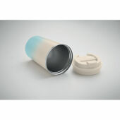 BRACE GRADIENT - Dubbelwandige beker 350ml - Babyblauw