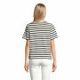 LEGEND WOMEN - LEGEND DAMES-T-SHIRT - XXL - Off White| Navy