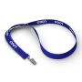 Polyester lanyard met reflecterende draden
