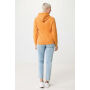 IQONIQ Jasper gerecycled katoen hoodie, sundial oranje (M)