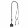 Crossbody, trendy duotone lanyard telefoonhouder van polyester