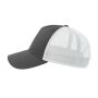 RAPPER COTTON-S, DARK GREY/WHITE, One size, ATLANTIS HEADWEAR