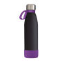 Fles RETUMBLER-myTOULON GLASS - paars, zwart Fles RETUMBLER-myTOULON GLASS - paars, zwart