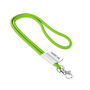 Polyester 2-kleurige koord-lanyard met full color label