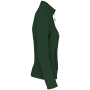 Microfleece met rits dames Forest Green XS
