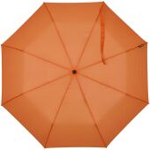 Agnes 21" opvouwbare paraplu met automatische opening van RPET - Oranje Agnes 21" opvouwbare paraplu met automatische opening van RPET - Oranje