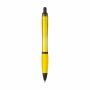 Athos TransBlack RCS Recycled ABS pen - geel Athos TransBlack RCS Recycled ABS pen - geel