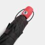 Stormvaste, automatisch te openen- en sluiten pocketparaplu STREETLIFE rood, zwart