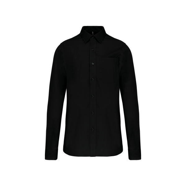 Chemise popeline manches longues Black XS Chemise popeline manches longues Black XS