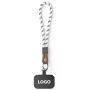 Sleutelhanger & telefoonhouder met koord met leren uiteinde Sleutelhanger & telefoonhouder met koord met leren uiteinde