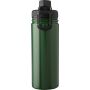 Roestvrijstalen dubbelwandige 500 ml drinkfles Chad groen