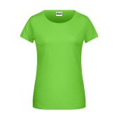 Ladies' Basic-T lime-green S