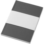Novella Austen A6 gerecycled notitieboek met zachte cover, 100 vellen - Charcoal