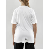 EVOLVE TEE JR WHITE 122/128