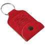 Sleutelhanger P02491, Leder, Rood