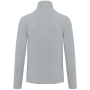 Microfleece met rits heren Snow Grey 5XL