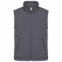 Met fleece gevoerde bodywarmer convoy grey L