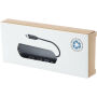 Loop RCS gerecyclede plastic multimedia-adapter USB 2.0-3.0 met HDMI-poort - Zwart