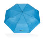 21" Impact AWARE™ 190T mini auto open paraplu, tranquil blue