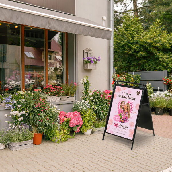 A-Board Elegant Staal A1