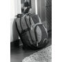 HYPE - Luxe polyester rugzak/ laptoptas grijs, zwart