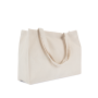 Grote shopper van gerecycled katoen. Ecume One Size