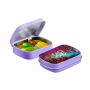 Mini scharnierblikje met snoep, Lila, Jelly beans